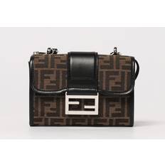 Dobbelt Jacquard Baguette Håndtaske - Brun