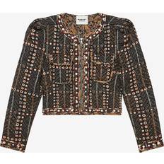 Overtøj Isabel Marant Étoile Chaqueta Christy Mujer - Negro Lavado -
