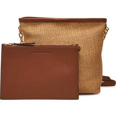 Karl Lagerfeld Bucket Bags Karl Lagerfeld K/Autograph Small Bucket Bag - Brown