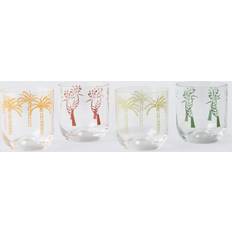 John Lewis Palm House Plastic Picnic Set of 4 420ml Tumbler