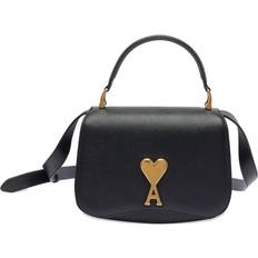 Ami Paris Mini Shoulder Bag - Black