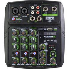 Studio Mixers Cobra 4 Channel Mixer with Bluetooth USB and Echo