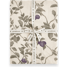 Garbo&Friends Underlakan Garbo&Friends Plum Muslin Dra-på-lakan 70x140x20 cm Beige Underlakan