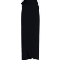 Sort Saronger & Coverups Hunza G Maxi Sarong - Black