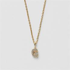 Smycken Safira Sparkle Bokstav Halsband