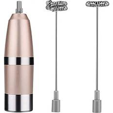 Jojomino Spiral Whisk Milk Frother Stainless Steel Drink Mixer