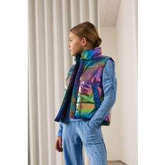 Multifarvet Veste Name It Dynevest - Shiny - NmfMolina - Amethyst Orchid