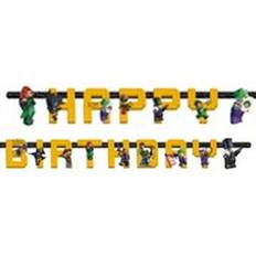Bigiemme Festone Scritta Lego Batman Happy Birthday