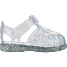 Tobby Jelly Sandals - Clear Glitter