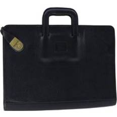 Skinn - Unisex Portföljer Burberry Preloved Leather Briefcase Classic Style Unisex - Black