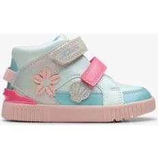 Clarks Boots Children's Shoes Clarks Oslo Play Toddler Wide Fit - Blue