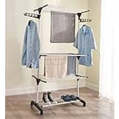 Vivo Clothes Drying Rack 4-Tier Folding - Black
