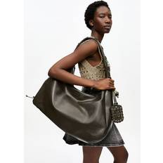 Ganni Bou Bag Hobo XXL Oleatex - Dark Olive