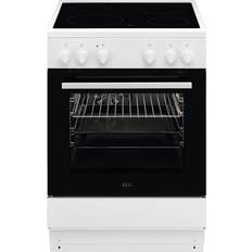 AEG Komfurer AEG 4000-Serie CCB62003BW Keramisk Komfur