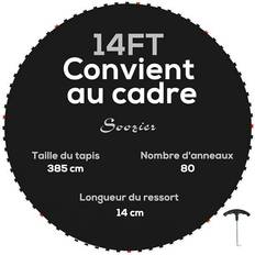 Trampolines Sportnow Tapis De Rechange Trampoline Ø 4,3 M 14 Cm