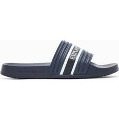 Emporio Armani Women Slippers & Sandals Emporio Armani PVC Slides With Logo Tape
