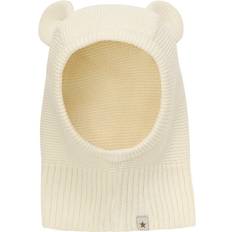 Vita Balaklavor Barnkläder Huttelihut Balaklava Med Öron - Antique White
