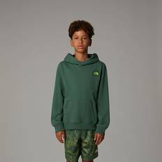 The North Face Boy's Graphic Relaxed Hoodie - Duck Green