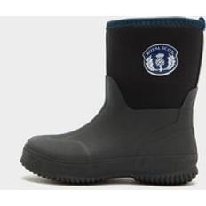 3.5 Wellingtons Royal Scot Kids' Ayr Muck Boots - Black
