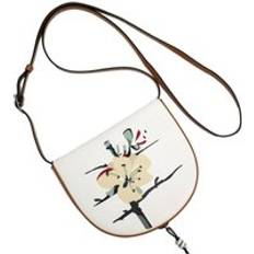 Loewe Axelremsväskor Loewe Preloved Gate Small Calfskin Crossbody Bag - White