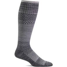 Women's Micro Grade Moderate Graduated Compression Sock - Charcoal