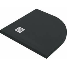 Docce Piatto Doccia Mineral Marmo Resina Curvo Antiscivolo H3.5 cm L80 x P80 x H3.5 cm