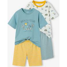 Gold Night Garments Vertbaudet Pack of 2 Pelican Pyjamas for Boys - Golden Yellow