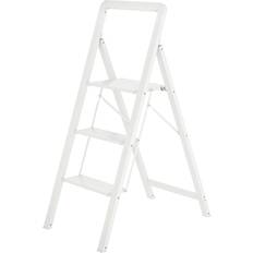 Homcom Hopfällbar 3-stegs Trappstege i Aluminium 150 kg