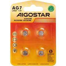 Aigostar Knapcellsbatteri AG7 LR927 1,5V 4 st