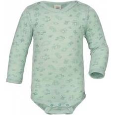 Baby-Body Langarm Mit Druckverschluss Schulter - Green