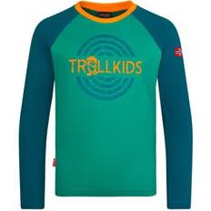 Ekologiska Skjortor Trollkids Kid's Preikestolen Longsleeve Barn - Färgglad