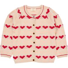 Copenhagen Colors Organic Heart Cardigan - Berry