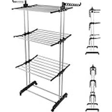 Airer Clothes Drying Rack - Black
