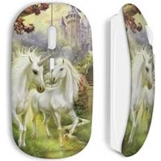 Kabellose Einhorn-Paradies-Maus