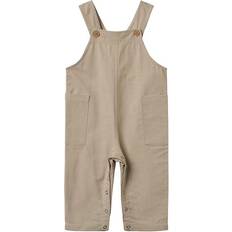 18-24M Jumpsuits Wheat Overall Ivan - Beige Stone