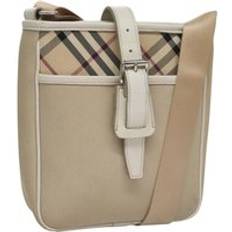 Burberry Axelremsväskor Burberry Preloved Nova Check Crossbody Bag - Beige/White