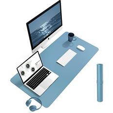 Desk Mats YSAGi Non-Slip Desk Pad Waterproof PVC Leather