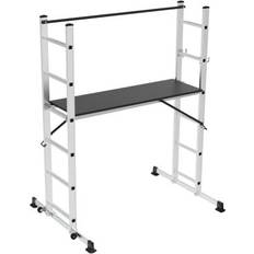 Skydestiger HOME It Stillads 3-i-1 Aluminium 166,5 x 131,2 x 41 cm