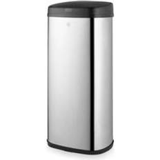 Swan 50L Square Sensor Bin - Silver