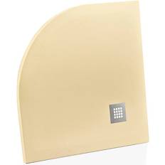 Docce Piatto Doccia Mineral Marmo Resina Curvo Antiscivolo H3.5 cm L80 x P80 x H3.5 cm