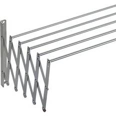 Extendable Clothes Airer With Strap And 5 Aluminium Rods - 100CM