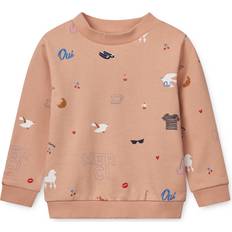 Liewood Överdelar Liewood Thora Sweatshirt Paris Pale Tuscany - Orange