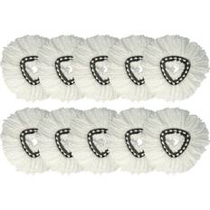 VHBW 10x Replacement Mop Heads Compatible With Vileda EasyWring & Clean