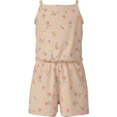 Babyer Playsuits Børnetøj Name It Printet Playsuit - Peach Lemon Vigga