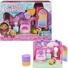 Gabby's Dollhouse Toys Gabby's Dollhouse Sweet Dreams Bedroom with Pillow Cat Figure