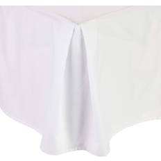 Linen - White Valance Sheets Celine Celine Linen 1500 Premier Wrinkle Resistant Hotel Quality Solid Bed Skirt 14 in Drop Queen Valance Sheet White