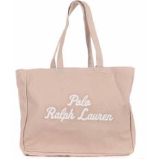 Polo Ralph Lauren Tote Bag & Shopper tasker Polo Ralph Lauren Embroidered Logo Canvas Tote Bag - Beige