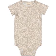 Leopard Bodys MarMar Copenhagen Leopard Beige Leo Body SS - Beige