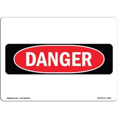 Grey Workplace Signs SignMission OSHA Danger Sign 12 x 18 in