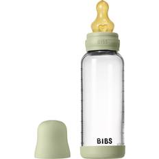 Bibs Nappflaskor Bibs Baby Bottle Round Latex 240 ml Medium Flow Sage